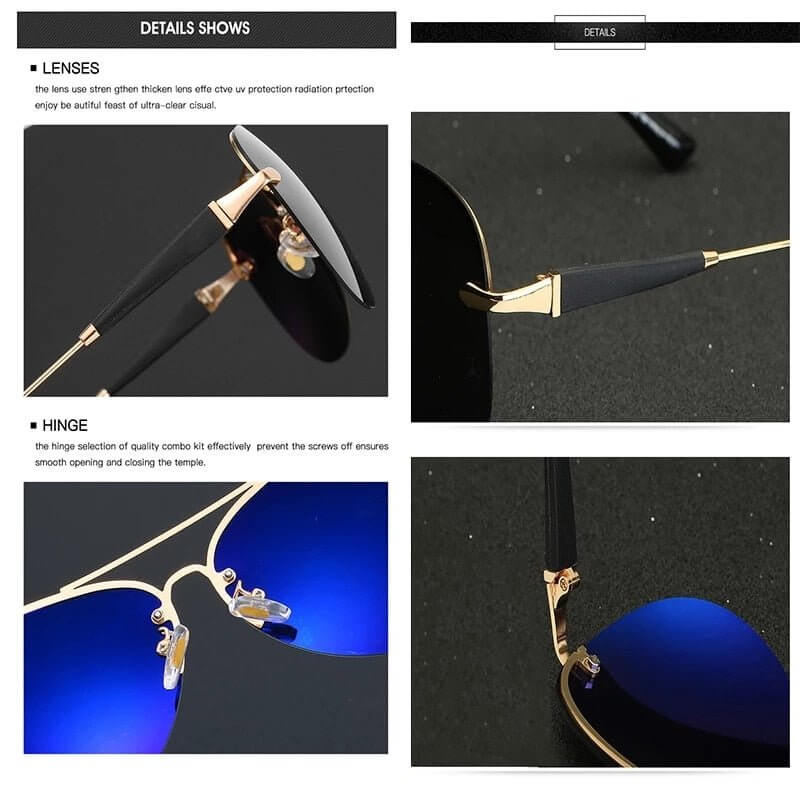 Luxury Brand and Polarized Sunglasses for Men - 11 Étoiles