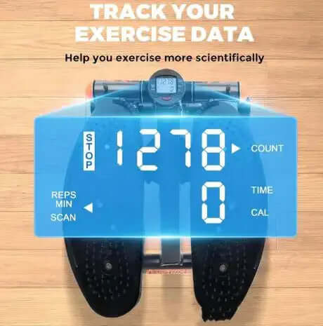 Mini cinta de correr hidráulica: máquina de ejercicio para caminar en casa