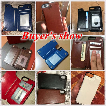 Phone Retro Leather Case