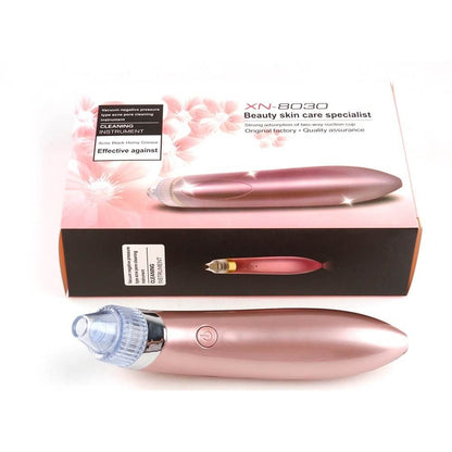 The 4-in-1 Multifunctional Beauty Pore Vacuum is a powerful skincare device designed to cleanse, exfoliate, and rejuvenate your skin. Equipped with advanced suction technology, it effectively removes blackheads, whiteheads, and excess oil while promoting improved blood circulation. Featuring multiple interchangeable heads for different skin needs, this device also includes additional functions like gentle exfoliation, skin tightening, and massage.