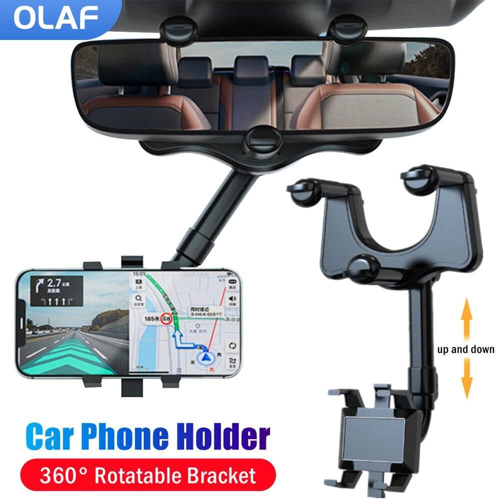 The 360° Rotatable Smartphone Car Holder is a must-have accessory for safe and convenient driving. With its fully adjustable 360-degree rotation, it allows you to position your phone at the ideal angle for navigation, hands-free calls, or entertainment. 