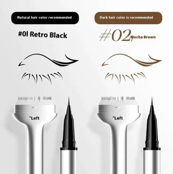 Eyeliner de précision à double ligne