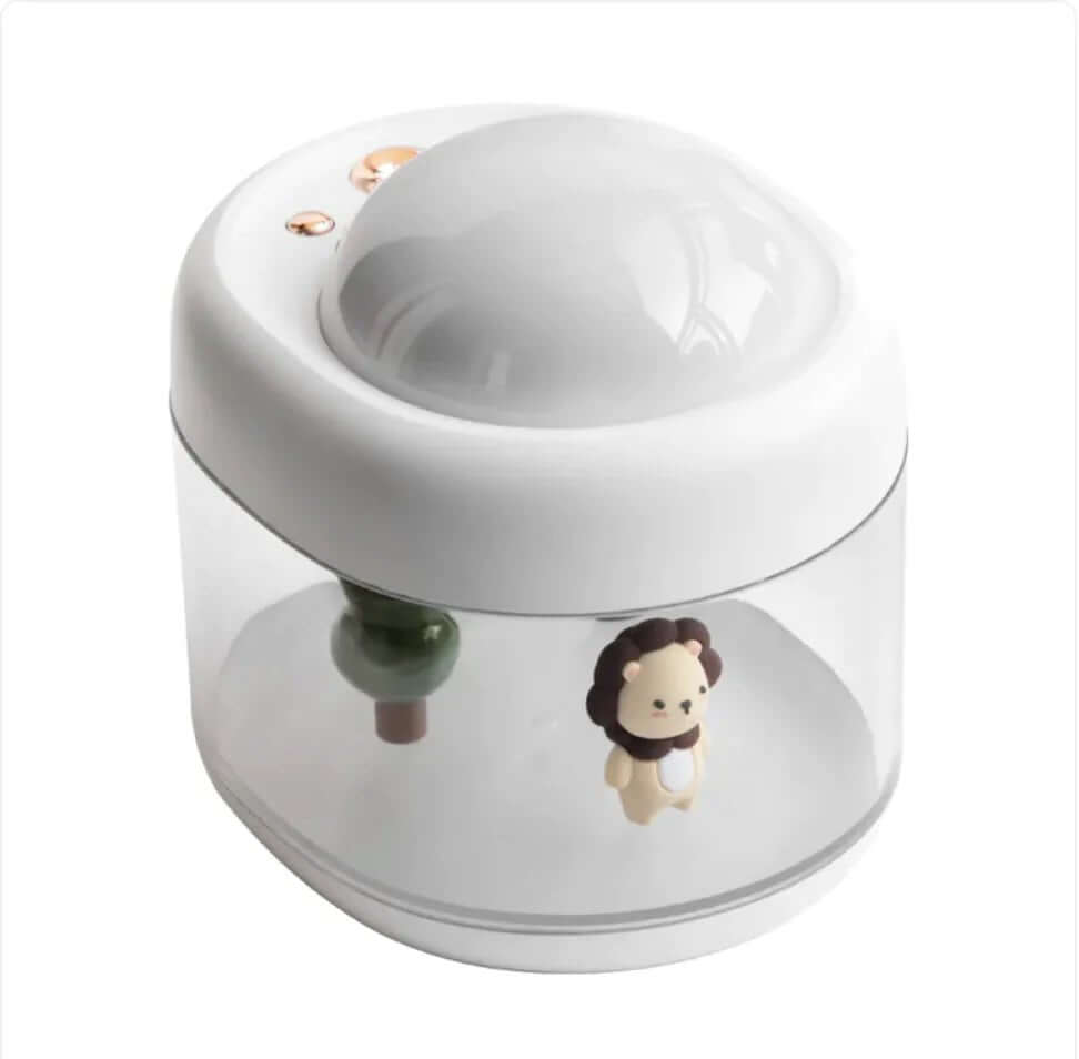 
The 360° Rotating Projection Humidifier combines advanced humidification with a unique visual experience. Featuring a large-capacity water tank, it provides long-lasting moisture to improve air quality in your home or office. The 360-degree rotating projection adds a soothing ambiance with adjustable light patterns, making it perfect for relaxation or bedtime use. 