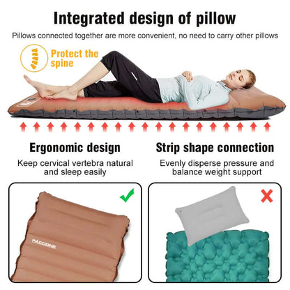 Matelas pneumatique autogonflant ultraléger