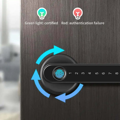 Serrure de porte intelligente à empreinte digitale
