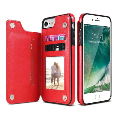 Phone Retro Leather Case