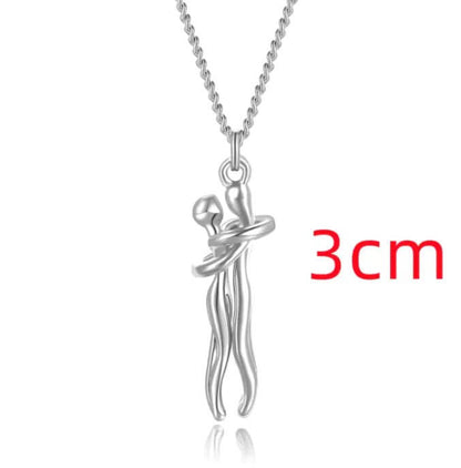 Collar de pareja con dije de unidad