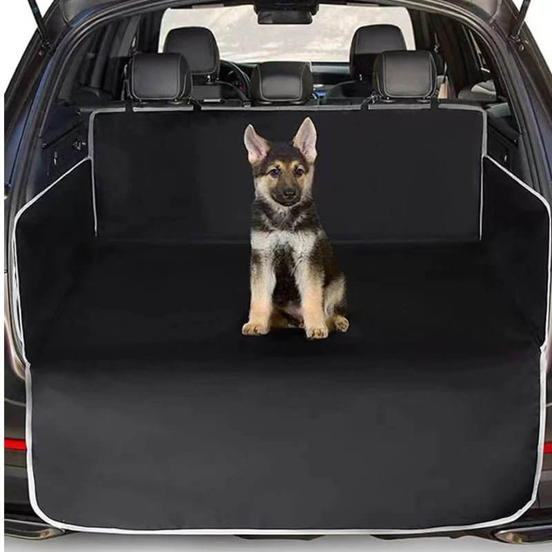 Alfombrillas para coche para mascotas, asiento trasero y maletero