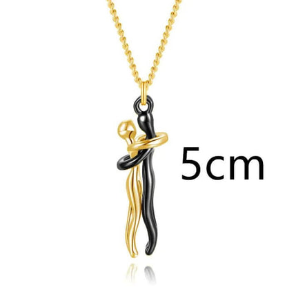 Collar de pareja con dije de unidad