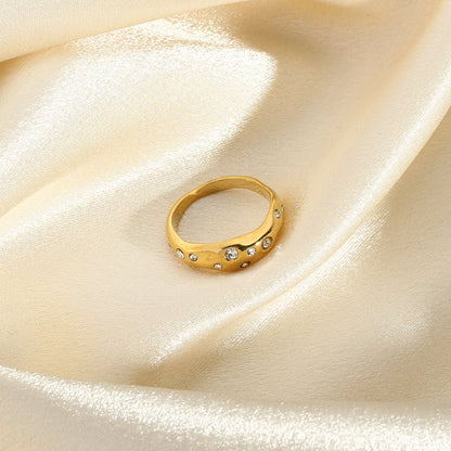 Snake-Shape Ring - 11 Étoiles