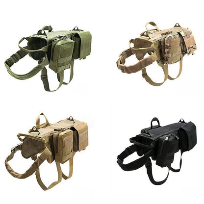 Tactical Military Dog Harness - 11 Étoiles