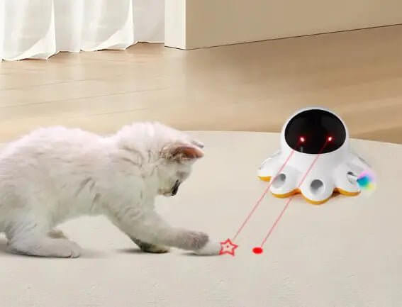 Juguete eléctrico para gatos