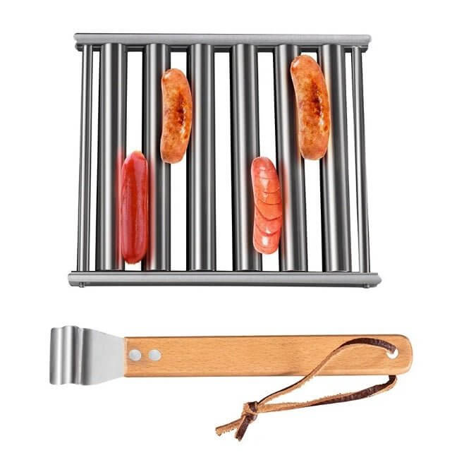 Stainless Steel Hot Dog Roller - 11 Étoiles