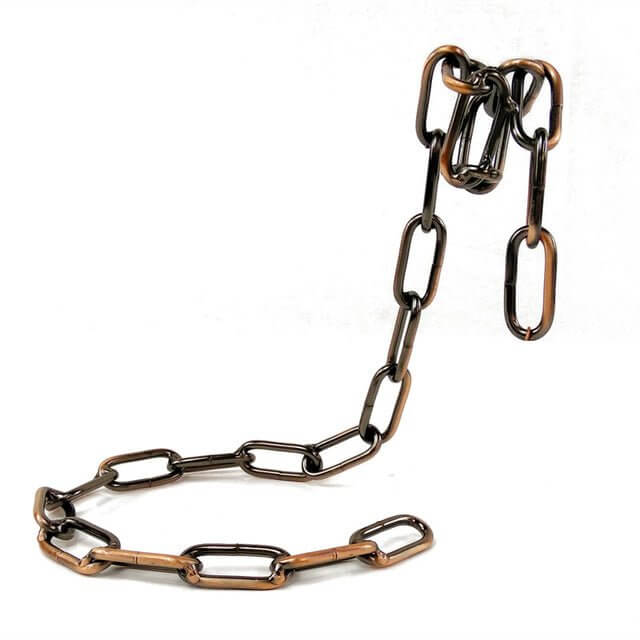 Magic Iron Chain Wine Bottle Holder - 11 Étoiles