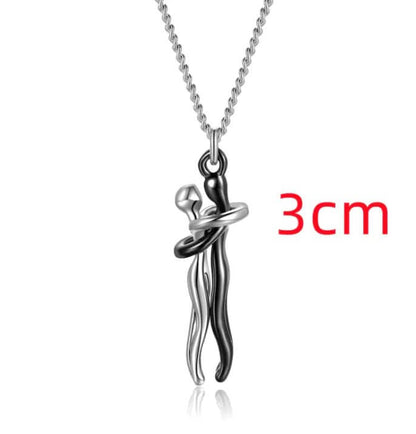 Collar de pareja con dije de unidad