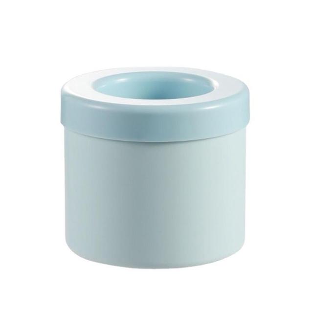 Silicone Cylinder Portable Ice Maker Bucket - 11 Étoiles