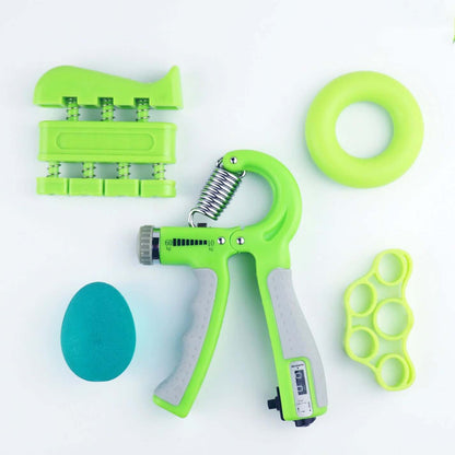 
The Adjustable Hand Grip Strength Trainer with Finger Exerciser is a versatile tool for building hand, wrist, and finger strength. Ideal for athletes, musicians, and those recovering from injury, this trainer features an adjustable resistance level to match your fitness goals. The included finger exerciser targets individual finger strength and flexibility, making it perfect for improving dexterity and grip power.