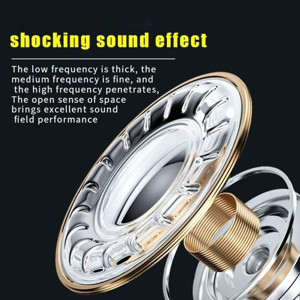 Bluetooth Headset 5.1 True Wireless Earphones Earbuds Headphones HiFi Sport TWS - 11 Étoiles