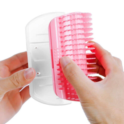 Cat Self Groomer Corner Brush - 11 Étoiles