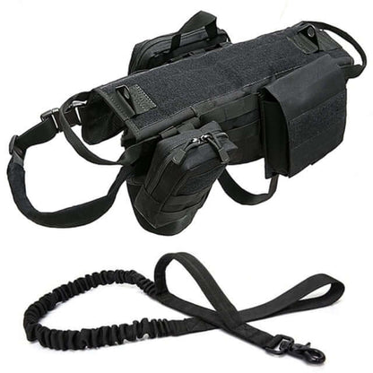 Tactical Military Dog Harness - 11 Étoiles