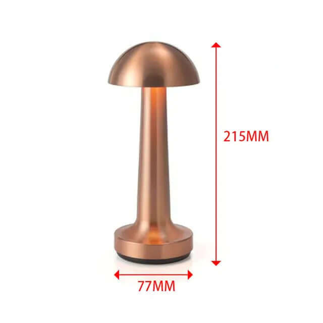 Lampe de bureau rétro pour bar, lampe de nuit rechargeable sans fil avec capteur tactile pour restaurant, café, chambre à coucher, lampes de décoration pour la maison