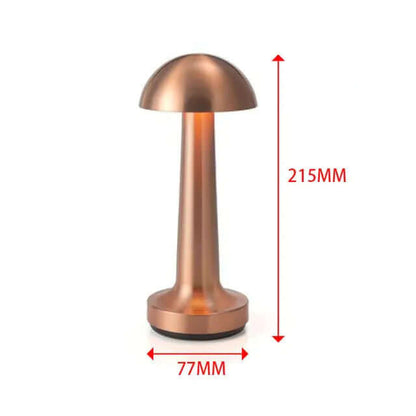 Lampe de bureau rétro pour bar, lampe de nuit rechargeable sans fil avec capteur tactile pour restaurant, café, chambre à coucher, lampes de décoration pour la maison