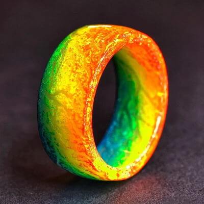 Unisex Luminous Rings - 11 Étoiles