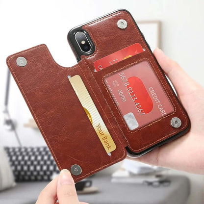 Phone Retro Leather Case