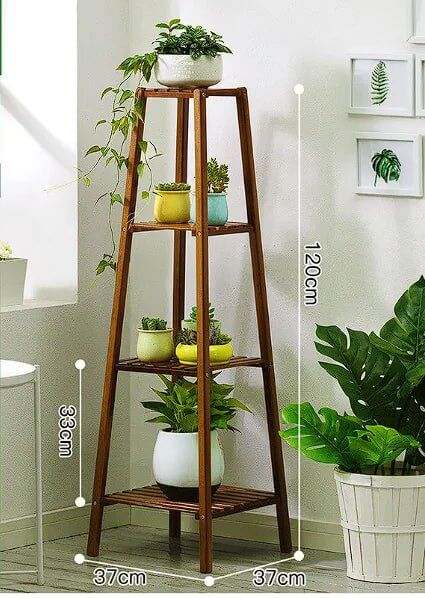 Multi floor indoor floor fleshy living room flower shelf - 11 Étoiles