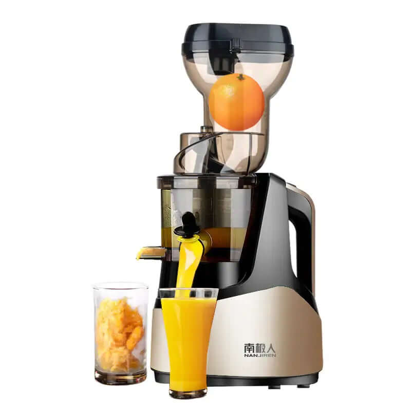 <img src="juicer.jpg" alt="Electric Stirring Fruit and Vegetable Juicer - Powerful & Efficient Juicing Appliance">