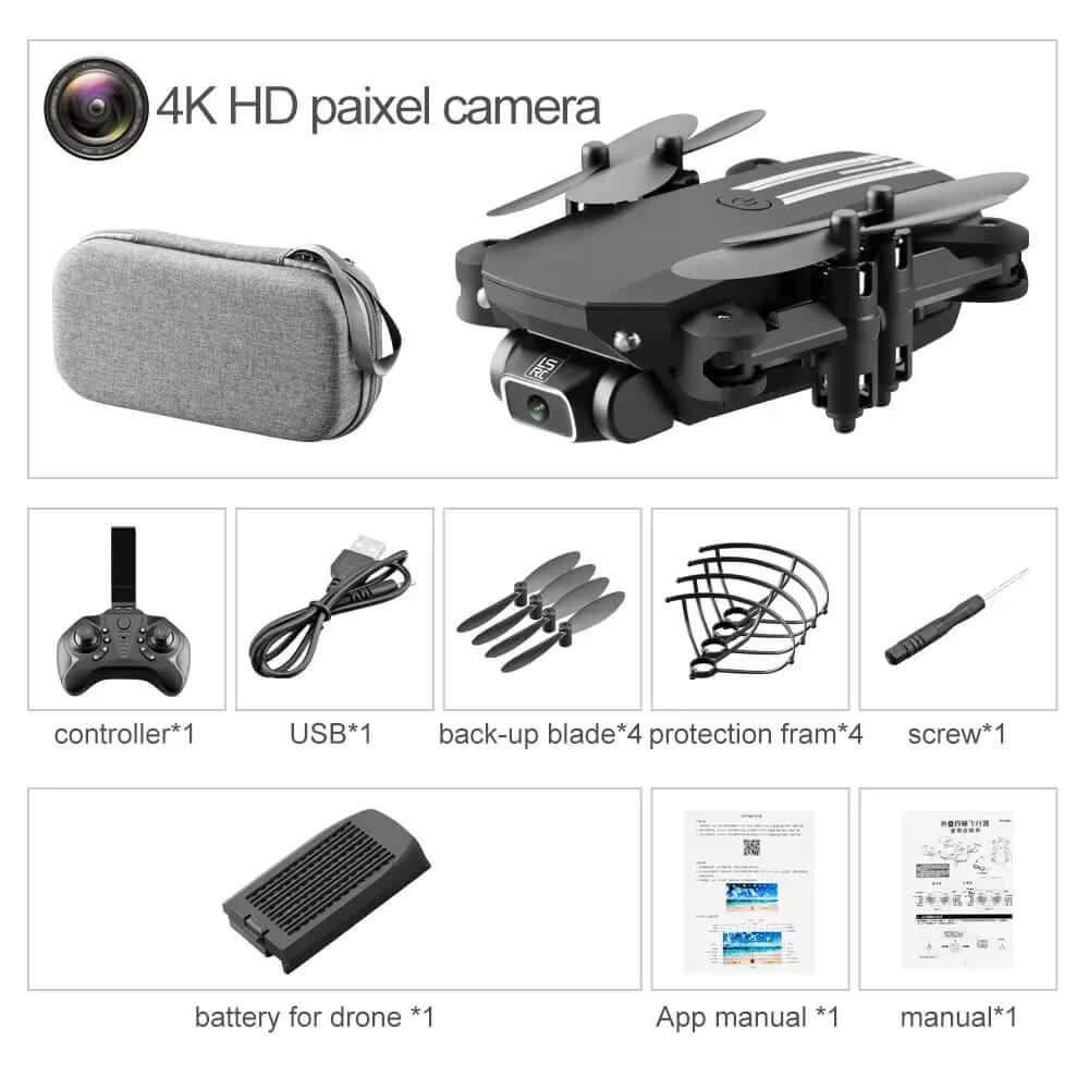 Mini dron con cámara HD 4K/1080P