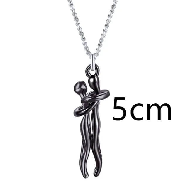 Collar de pareja con dije de unidad
