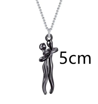 Collar de pareja con dije de unidad