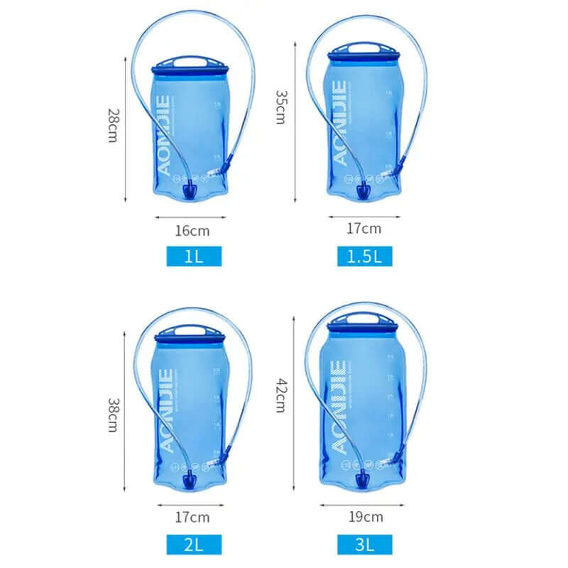 Mochila con bolsa de agua