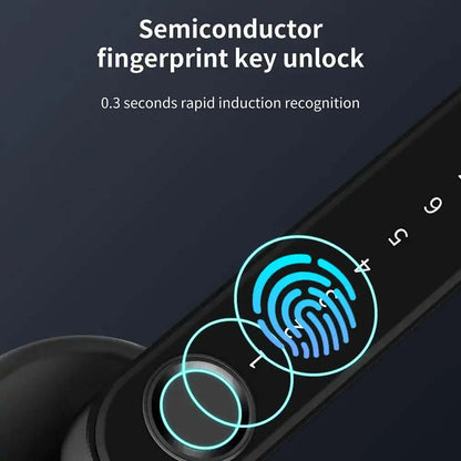 Serrure de porte intelligente à empreinte digitale