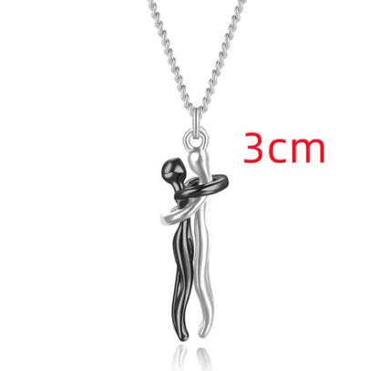 Collar de pareja con dije de unidad