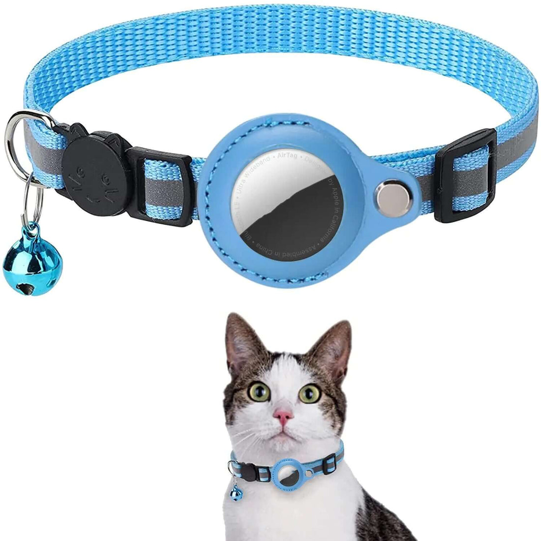 Collier réglable pour animal de compagnie pour Apple Airtag