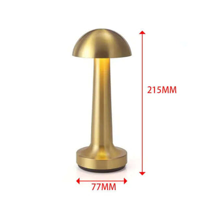 Lampe de bureau rétro pour bar, lampe de nuit rechargeable sans fil avec capteur tactile pour restaurant, café, chambre à coucher, lampes de décoration pour la maison