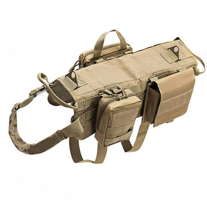 Tactical Military Dog Harness - 11 Étoiles