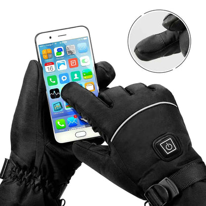 Touchscreen - Heated Motorcycle Gloves