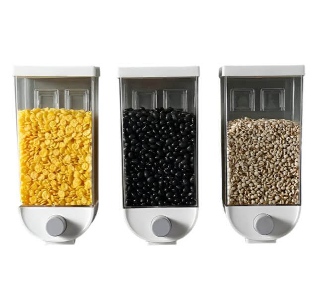 Wall-Mounted Kitchen Multi-Grain Sealed Jars - 11 Étoiles