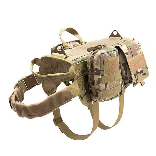 Tactical Military Dog Harness - 11 Étoiles